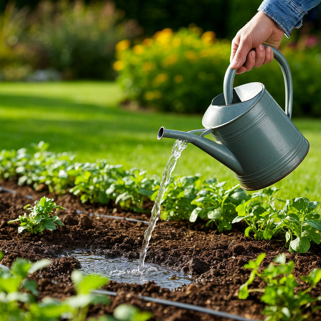 Как правильно поливать огород в конце мая: советы для успешного роста