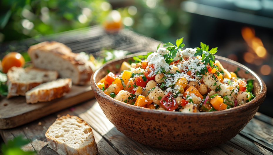 Шопский салат с брынзой: идеальное летнее блюдо для ужина