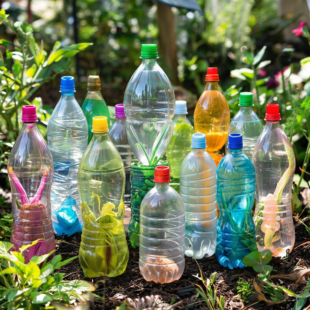 Секреты создания уникального эко-сада из старых вещей