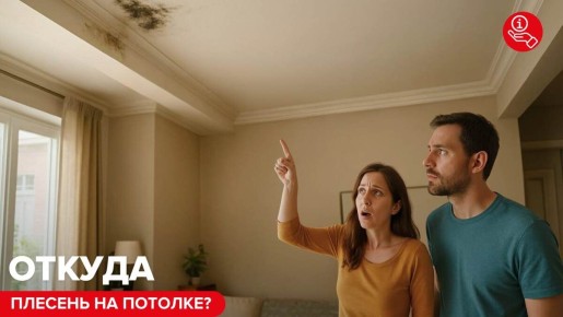 Невидимые угрозы на потолке: как распознать и победить плесень