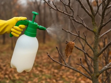 Молочно-содовая смесь: природный щит для сада против грибковых болезней