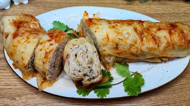 Капустный рулет: идеальное украшение для вашего стола