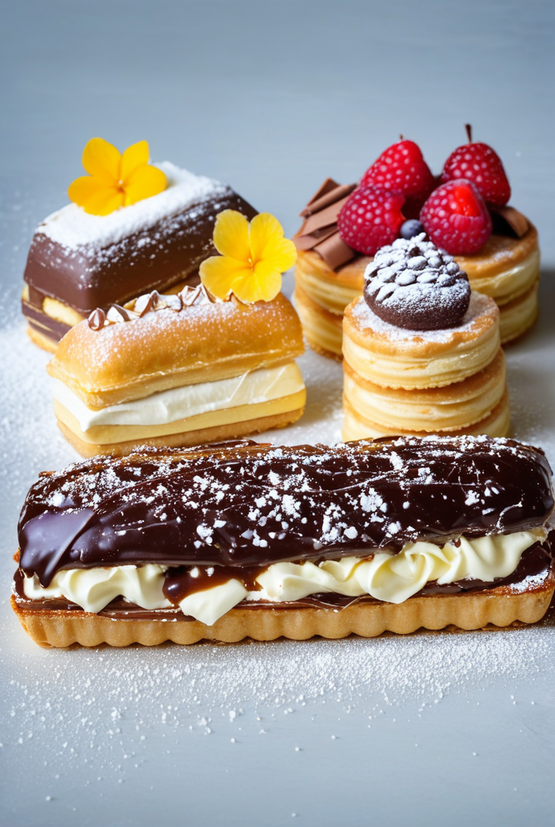 Разнообразие пирожных: как выбрать между бисквитными, заварными, песочными и слоеными