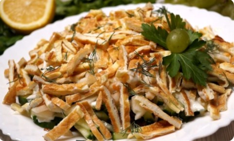 Салат «Идиллия»: новая вкусная интерпретация классики