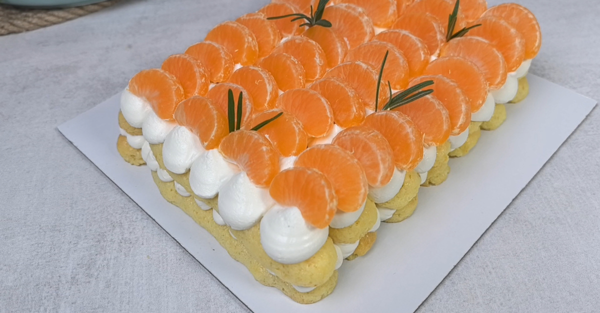 Нежный мандариновый тирамису без сахара — идеальный десерт к празднику