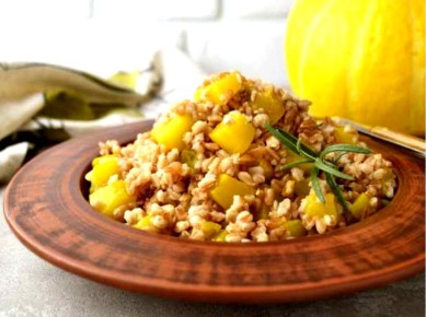 Тепло осени: Полбяная каша с тыквой для уютного ужина