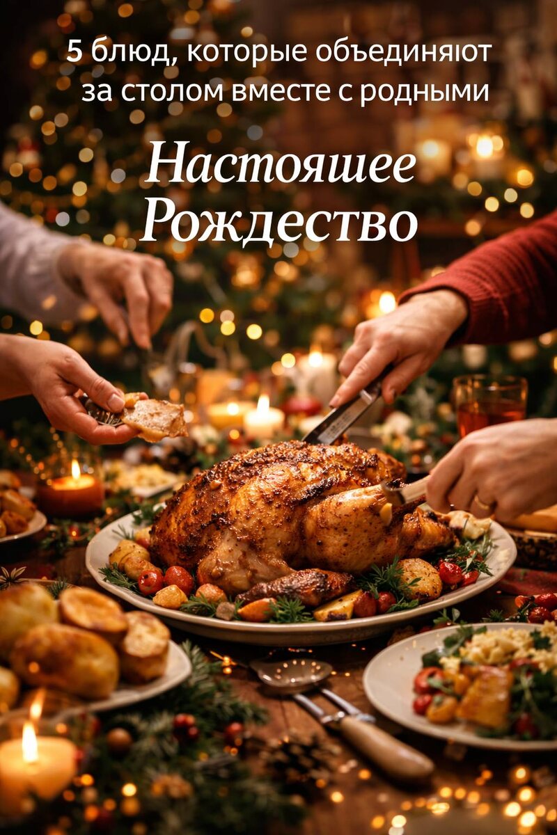 Традиционные рождественские блюда, которые сближают родных