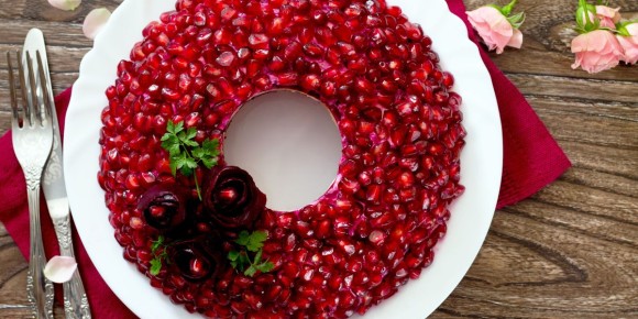 Салат «Гранатовый браслет»: настоящий шедевр новогоднего стола