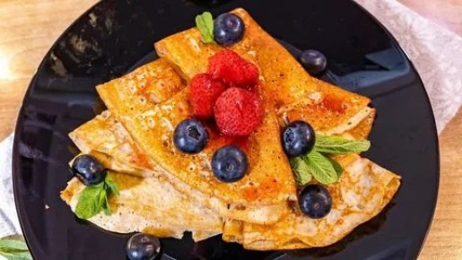 Низкоуглеводные блины из киноа