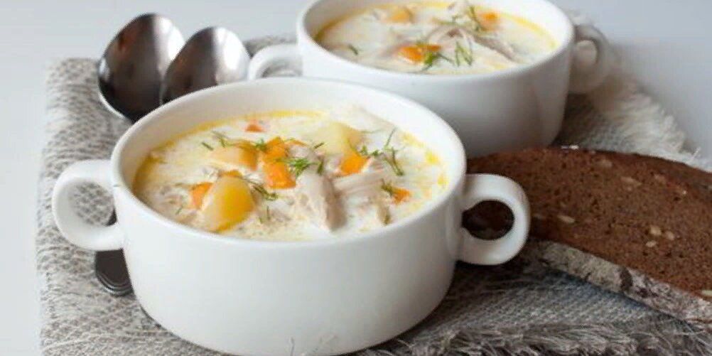 Нежный куриный суп со сливками: утешение в каждой ложке