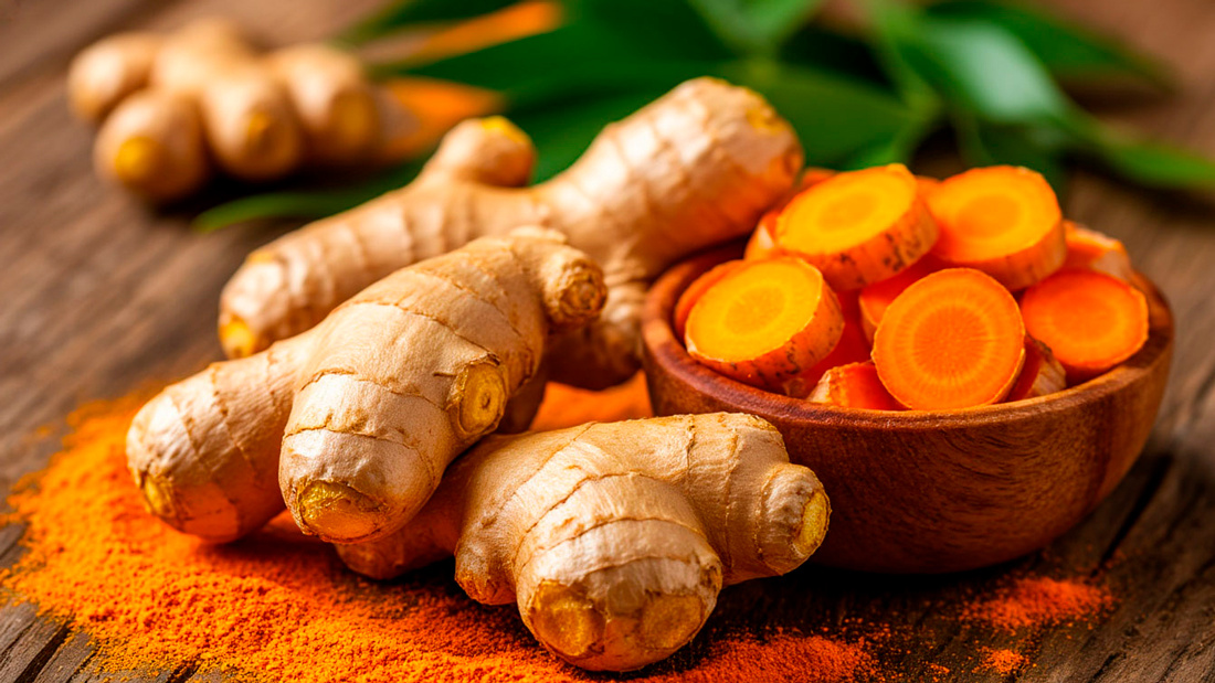 Секреты здоровья: как куркума, имбирь и перец поддерживают молодость клеток