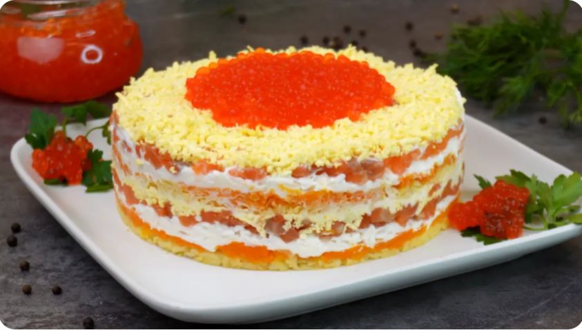 Мимоза с красной рыбой: как создать шедевр на праздничном столе