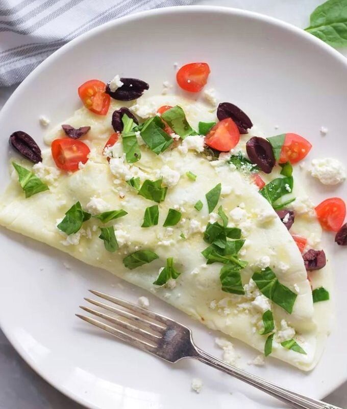 Овощной белковый омлет: наслаждение с каждым укусом