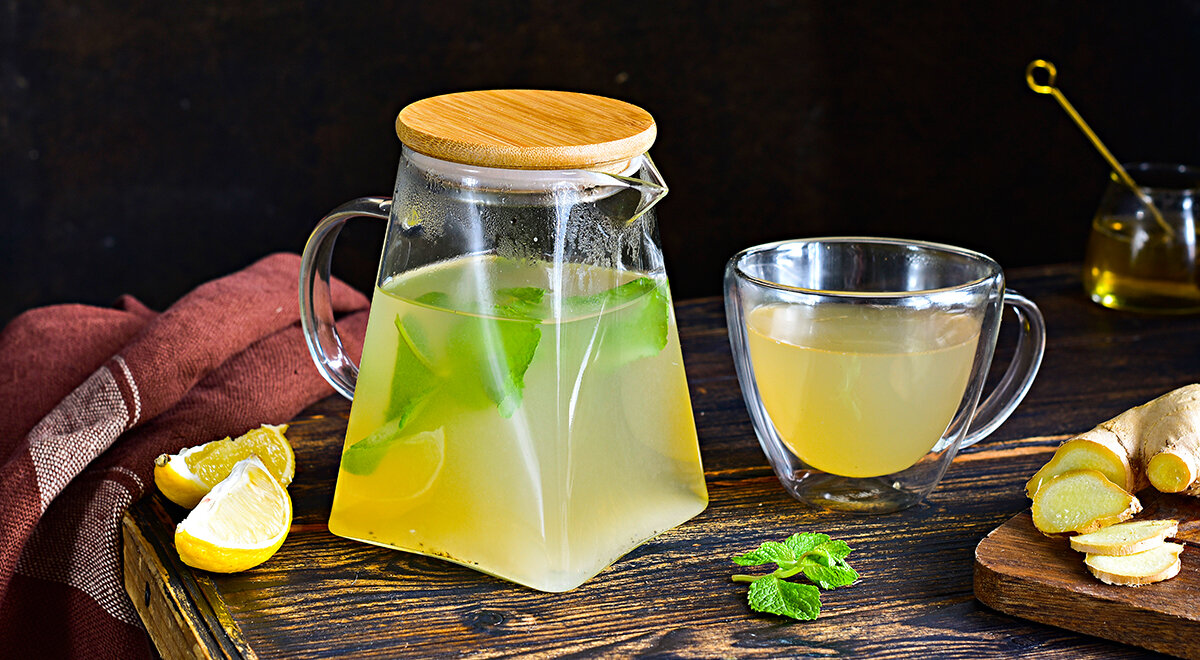 Тепло имбирного чая: простой рецепт для бодрости и здоровья