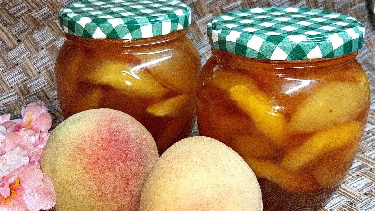 Сладкое волшебство: персиковое варенье, которое обязательно хочется готовить на зиму