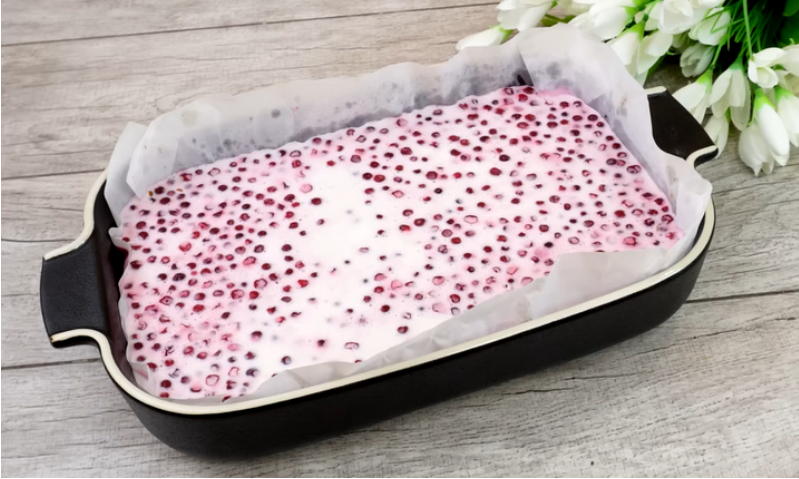 Этот вкусный пирог с ягодами станет любимым на вашем столе