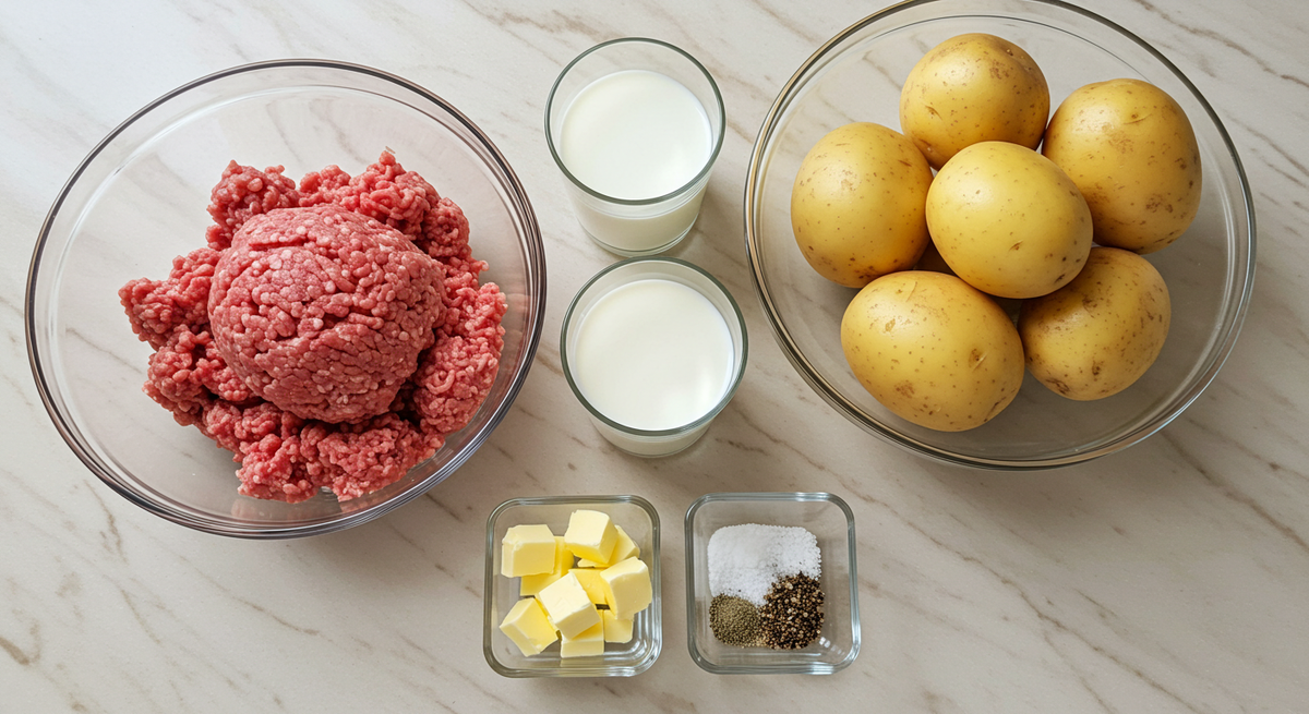 Вкусная картофельная запеканка с фаршем: пошаговый рецепт