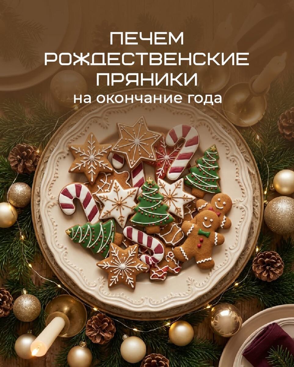 Рождественский пряник: как вкусно отпраздновать зимний праздник