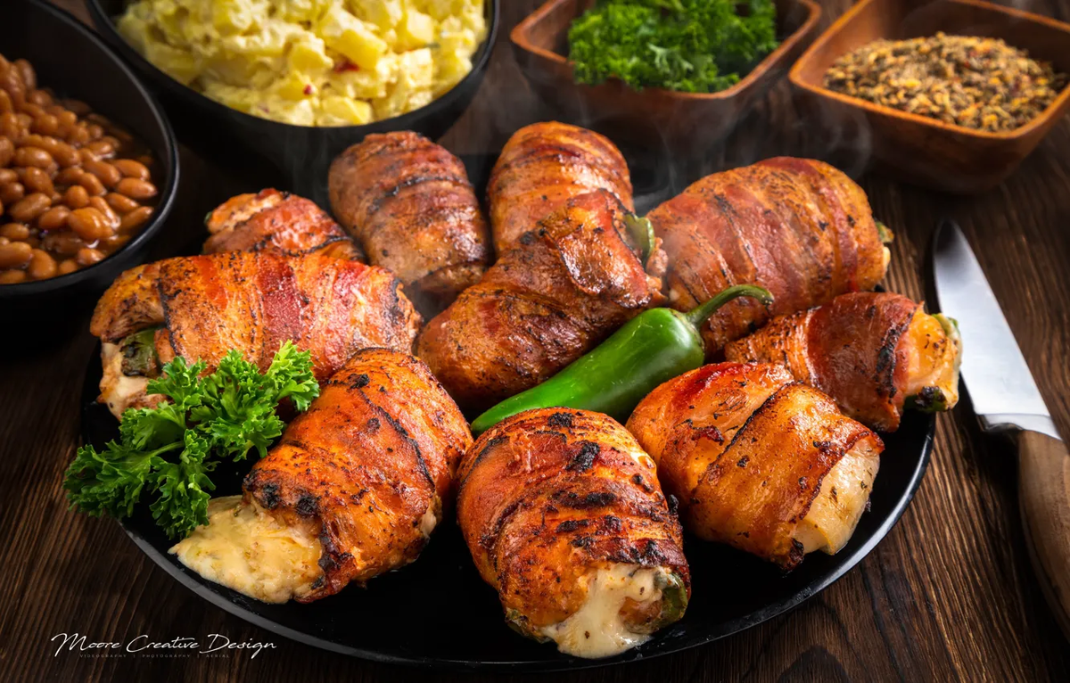 Необычные куриные рулетики с беконом и сыром: легко и вкусно