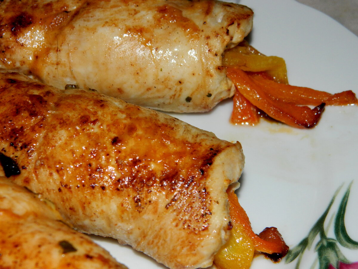 Куриные трубочки с перцем: быстрый и вкусный рецепт для идеального ужина