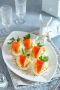 Фаршированные яйца с изысканным вкусом красной рыбы